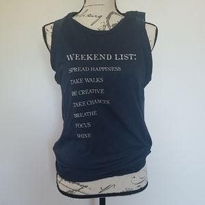 Weekend vibes tank